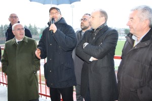 La visita allo Stadio Luzi