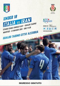 Locandina Italia-Iran under 18